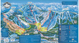 Tahoe ski resorts map